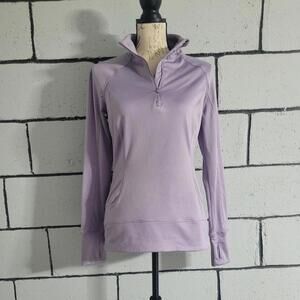 BUNDLE SALE!  APANA Lavender Women's Quarter-Zip Top Sz S